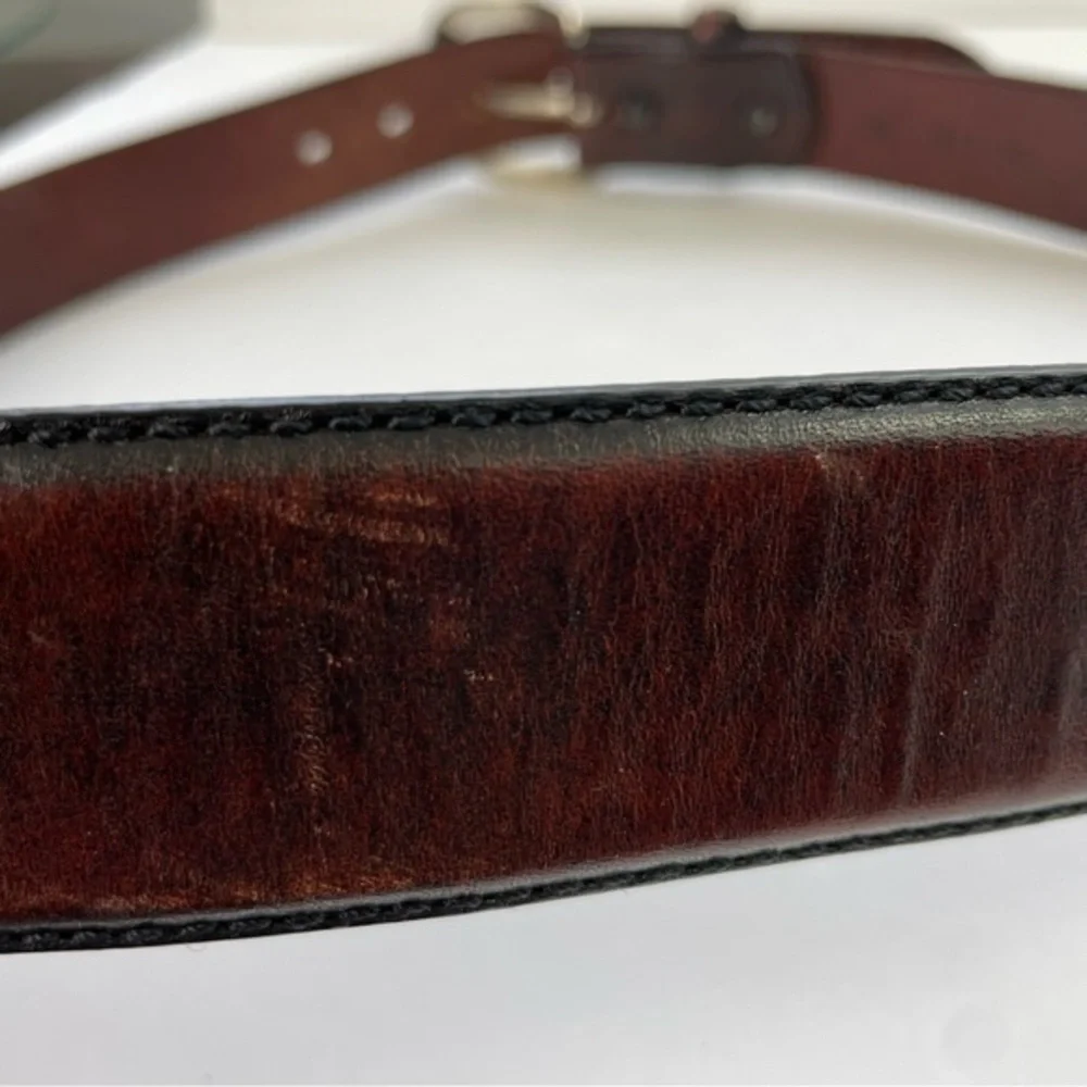 Silver Creek Western Brown Leather‎ Belt